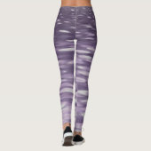 Leggings Abstrait #1 : Ultra Violet Shimmer (Dos)