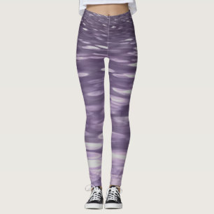 Leggings Abstrait #1 : Ultra Violet Shimmer
