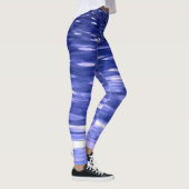 Leggings Abstrait #3 : Bleu shimmer (Droite)