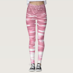 Leggings Abstrait #3 : Brillant rose