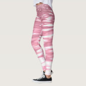 Leggings Abstrait #3 : Brillant rose (Gauche)