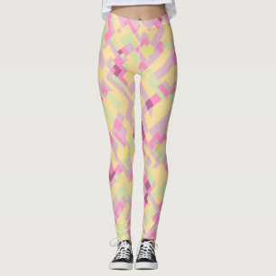 Leggings Abstrait Bohème Gras