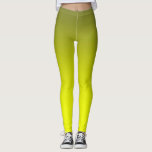 Leggings Abstrait citron brillant contraste de couleur pure<br><div class="desc">Abstrait citron clair contraste de couleur pure tendance mode moderne</div>
