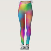 Leggings Abstrait coloré (Devant)
