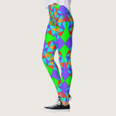 Leggings Abstrait coloré (Gauche)