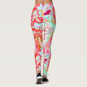 Leggings Abstrait coloré (Dos)