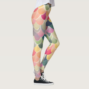 Leggings Abstrait coloré Motif joyeux