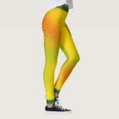 Leggings Abstrait dans les couleurs caribéennes avec nom su (Droite)