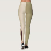 Leggings Abstrait doré (Dos)
