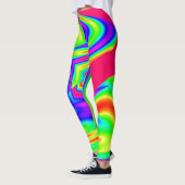 Leggings Abstrait et coloré (Gauche)