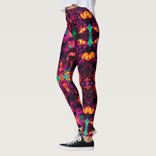 Leggings Abstrait floral (Gauche)