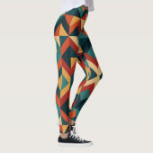 Leggings abstrait géométrique (Droite)