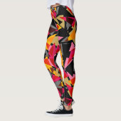 Leggings Abstrait, géométrique, triangles, formes géométriq (Gauche)