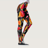 Leggings Abstrait, géométrique, triangles, formes géométriq (Droite)