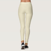 Leggings Abstrait Gold Creme Floral (Dos)