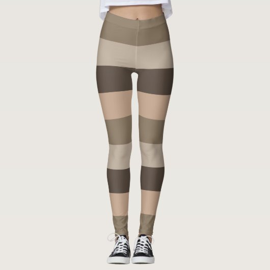 Leggings Abstrait lignes modernes motif (Devant)