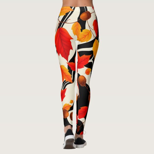Leggings Abstrait minimaliste (Dos)