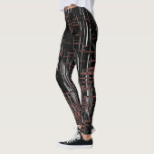 Leggings Abstrait moderne (Gauche)