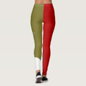 Leggings Abstrait, Moderne, Créatif, Oreillère à lancer app (Dos)