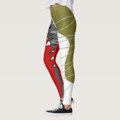 Leggings Abstrait, Moderne, Créatif, Oreillère à lancer app (Gauche)