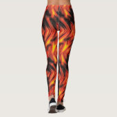 Leggings Abstrait moderne liquide moderne liquide liquide m (Dos)