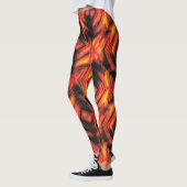 Leggings Abstrait moderne liquide moderne liquide liquide m (Gauche)