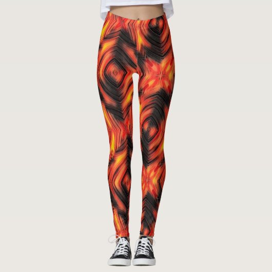 Leggings Abstrait moderne liquide moderne liquide liquide m (Devant)