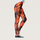 Leggings Abstrait moderne liquide moderne liquide liquide m (Droite)