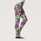 Leggings Abstrait multicolore (Droite)