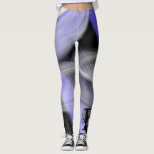Leggings Abstrait Trend Lavender Violet