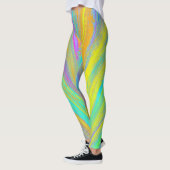 Leggings Abstrait Tropical Summer Fun (Gauche)