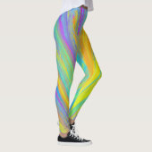 Leggings Abstrait Tropical Summer Fun (Droite)