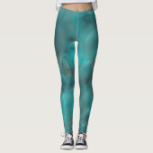 Leggings Abstrait turquoise (Devant)