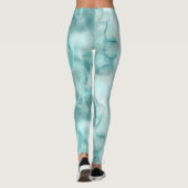 Leggings Abstrait turquoise (Dos)