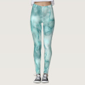 Leggings Abstrait turquoise (Devant)