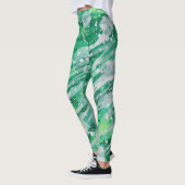 Leggings Abstrait vert (Gauche)