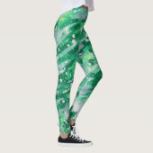 Leggings Abstrait vert (Droite)