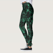 Leggings abstrait vert (Gauche)