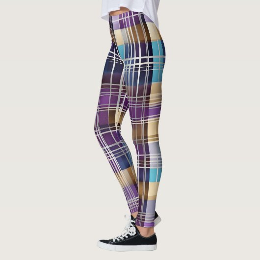 leggings abstraits (Gauche)