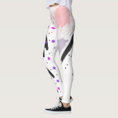 Leggings Abstraits à points Polka (Gauche)