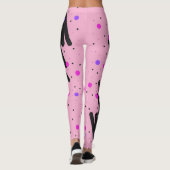 Leggings Abstraits à points Polka (Dos)