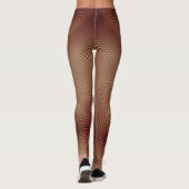 Leggings Abstraits à rayures (Dos)