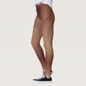 Leggings Abstraits à rayures (Gauche)