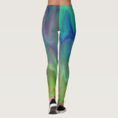 Leggings Abstraits bleus (Dos)