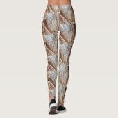 Leggings Abstraits Brown (Dos)