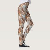 Leggings Abstraits Brown (Droite)