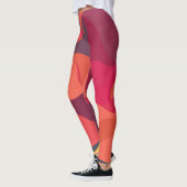 Leggings Abstraits Colorés (Gauche)