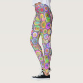 Leggings Abstraits colorés (Gauche)
