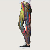 Leggings Abstraits colorés (Gauche)