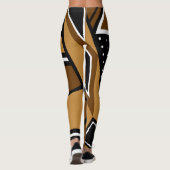 Leggings Abstraits de Geo Design Designer (Dos)